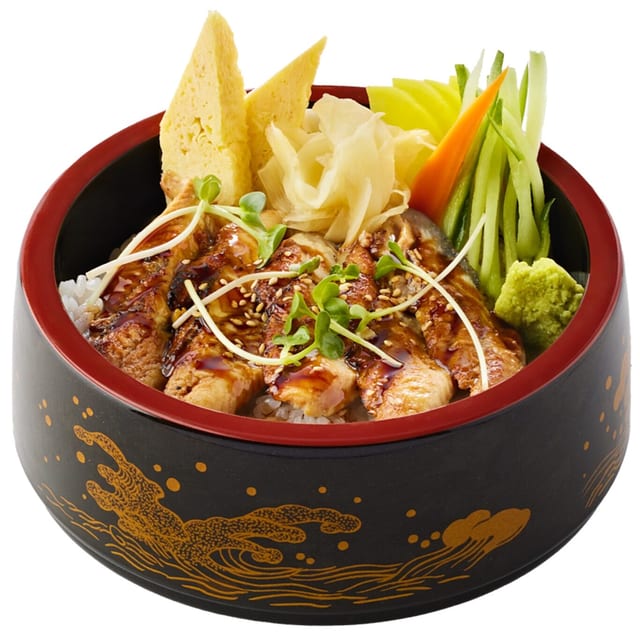 Eel Rice Bowl.