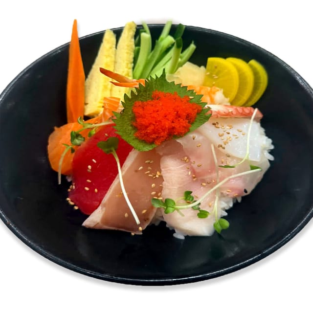 Chirashi Rice Bowl.