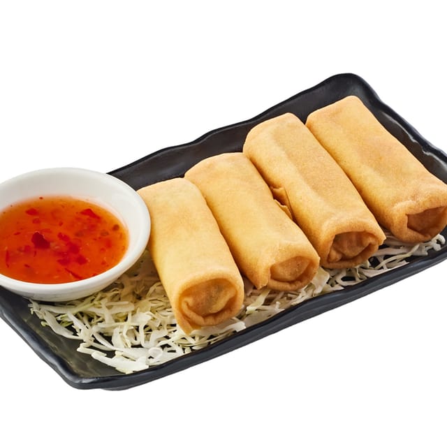 Vegetable Egg Roll (4pcs).
