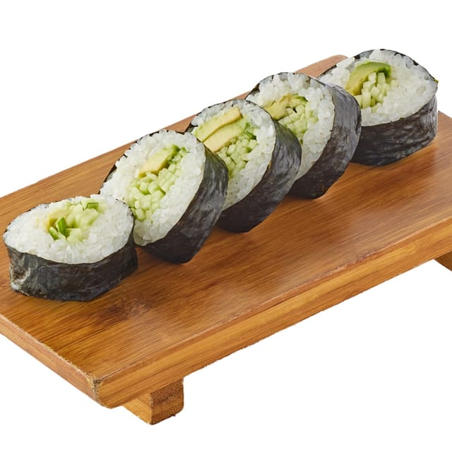 Avo Cucumber Maki (5 pcs).