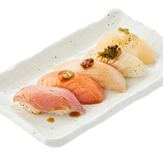 Aburi Sushi [Seared Sushi] (5pcs).