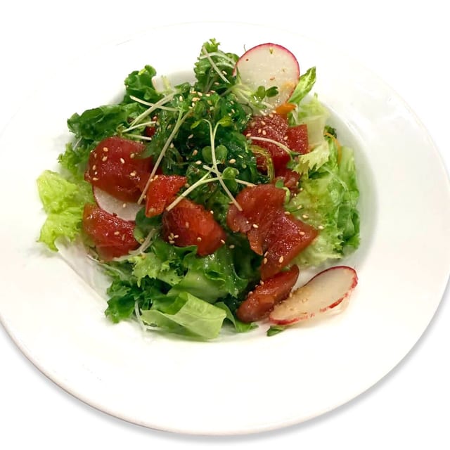 Ahi Poke Salad.
