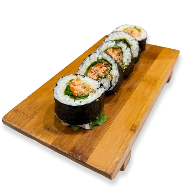Salmon Skin Maki (5pcs).