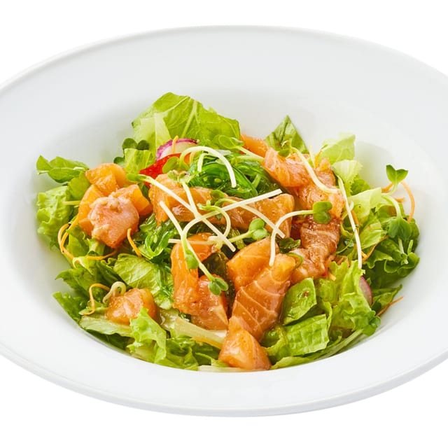 Salmon Poke Salad.