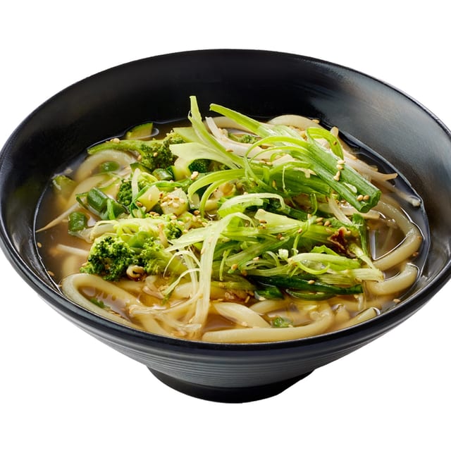 Vegetable Udon (Kale Noodle).