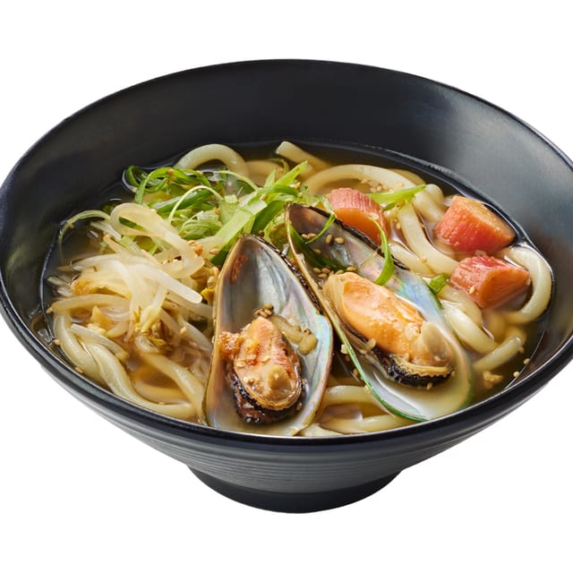 Seafood Udon.
