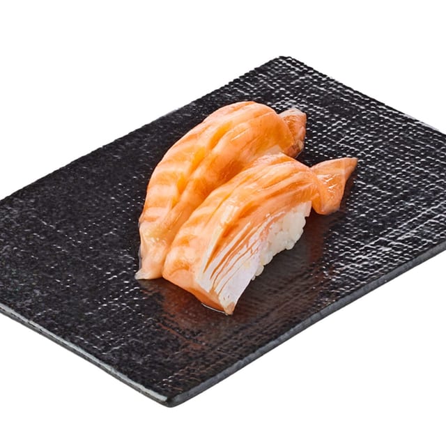 Salmon Otoro Nigiri (2pcs).