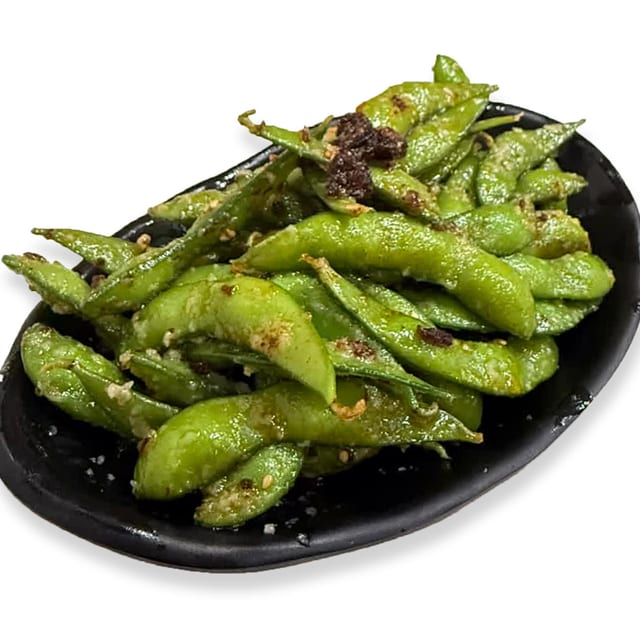 Garlic Edamame.