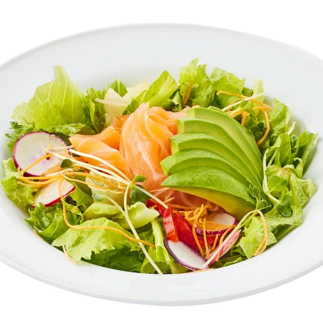 Salmon Avo Salad.