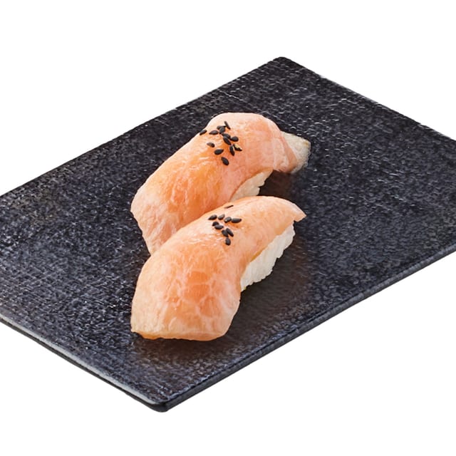 Bluefin Tuna Chu-Toro Nigiri (2pcs).