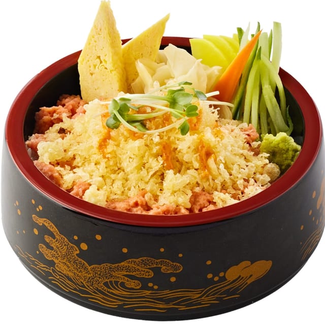 Spicy Tuna Rice Bowl.